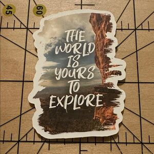 💜13/$13 +Bundle Sticker Sale | Travel Explore More Go Outside Waterproof Sticker